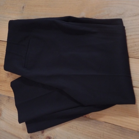 Talbots Petites Black Classic Side Zip High Waist Slim Leg Pants Size 10p - Picture 10 of 12